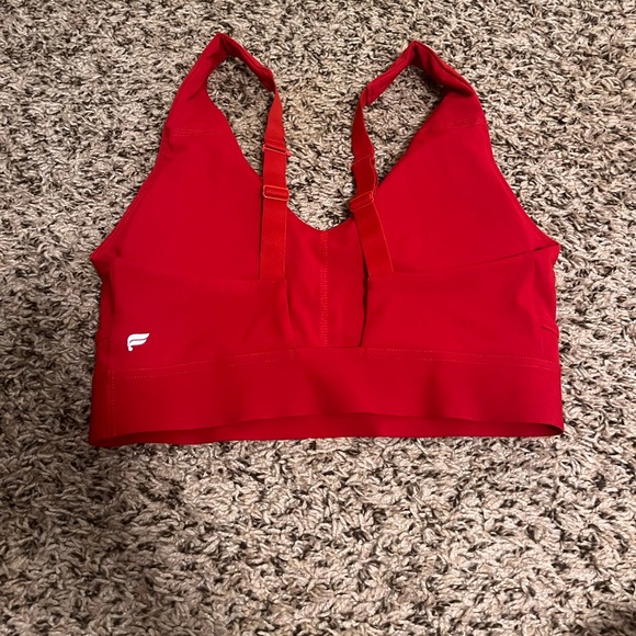 COPY - Fabletics Red Sports Bra - Picture 2 of 2